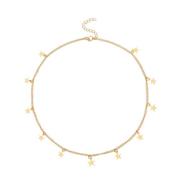 Star Chain Choker - Picture 2 of 5
